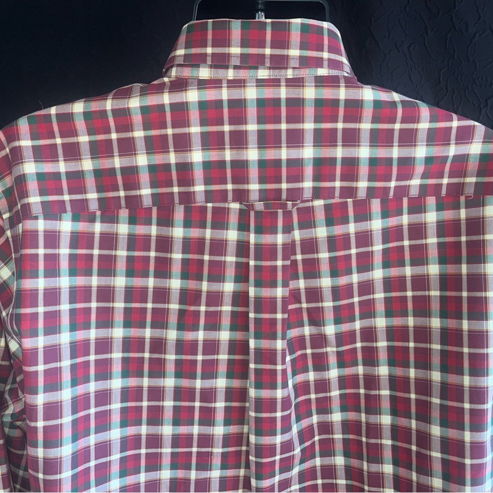 Cabela’s Outfitters Series Shirt L Tall Plaid Outdoor Flannel Hunting Fishing - Picture 7 of 7
